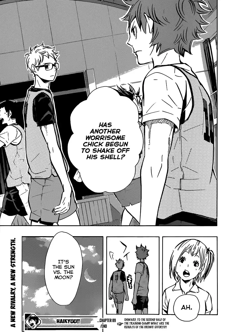 Haikyuu!! Chapter 89