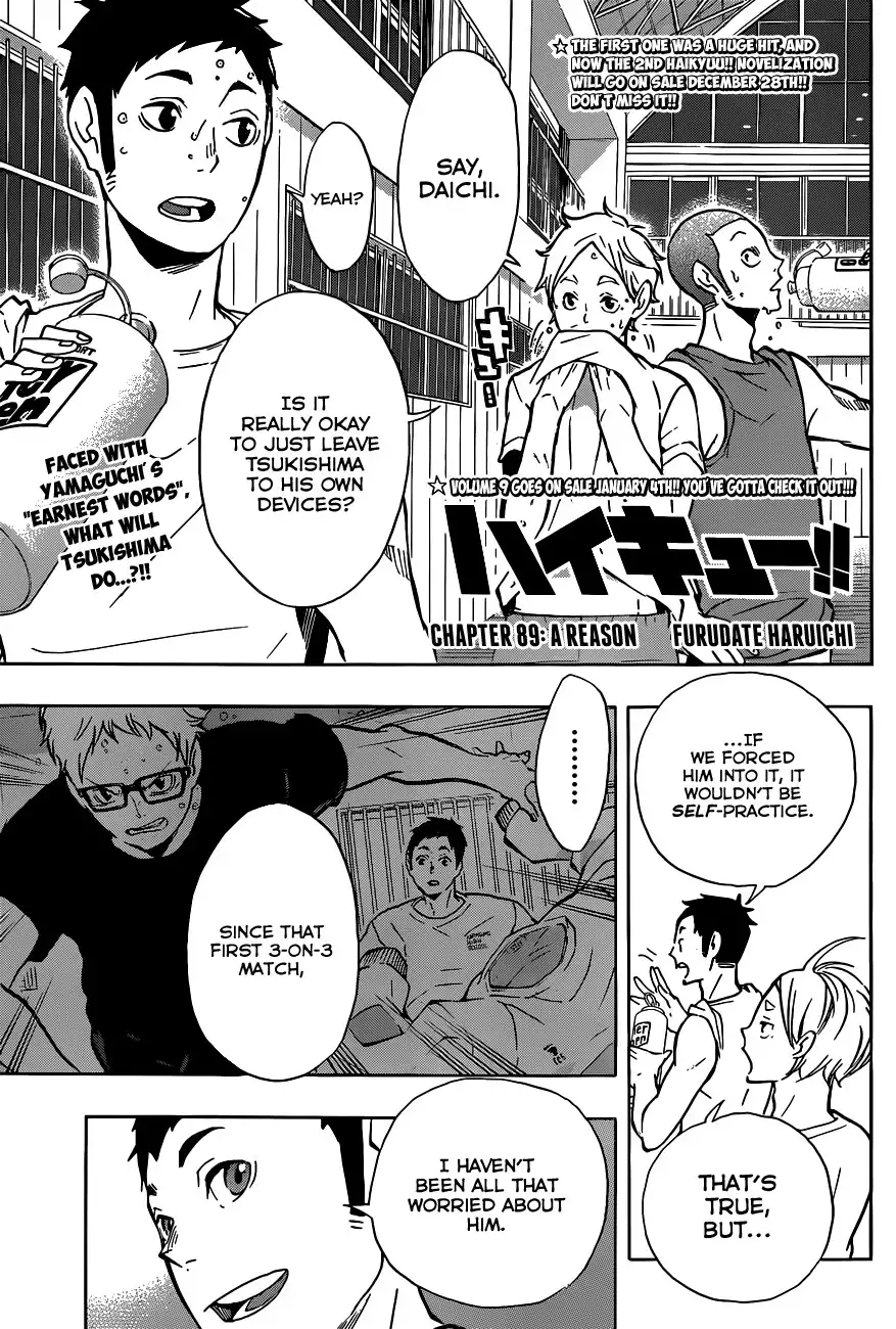 Haikyuu!! Chapter 89