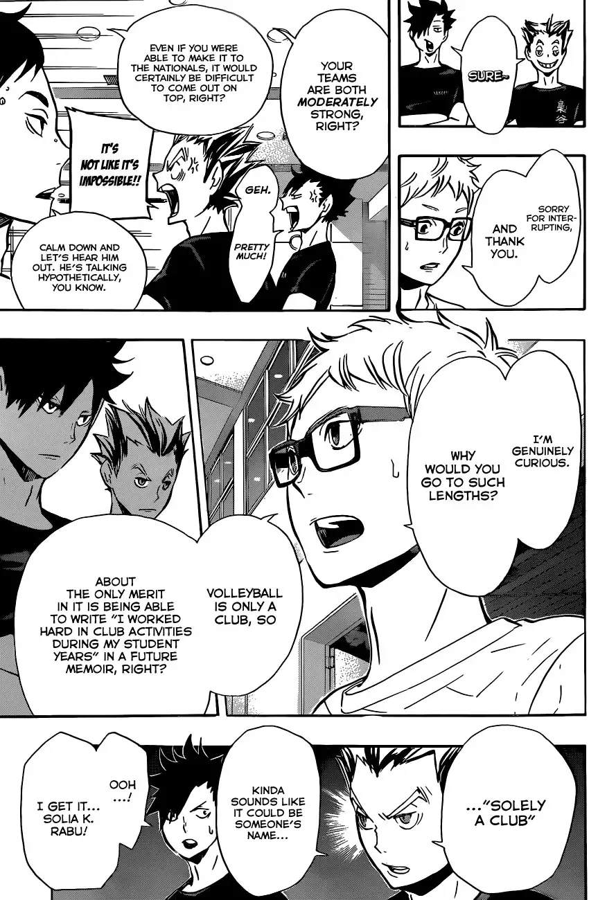 Haikyuu!! Chapter 89