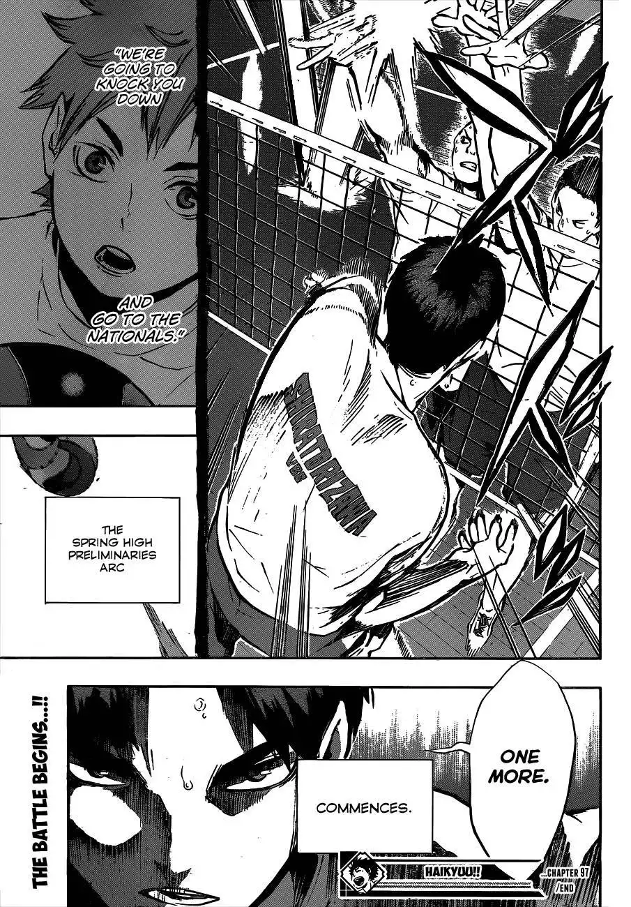 Haikyuu!! Chapter 97