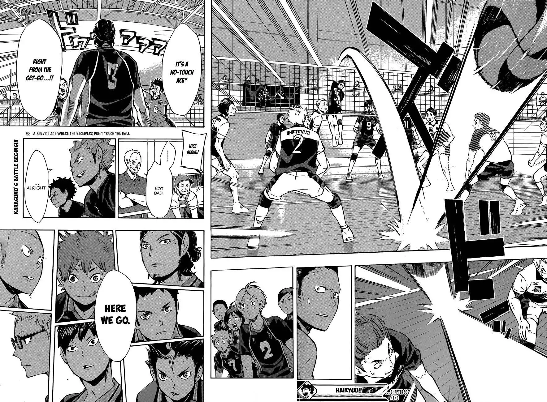 Haikyuu!! Chapter 99