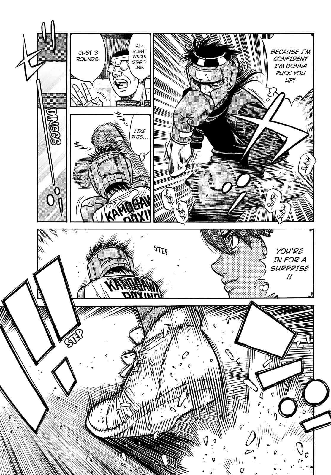 Hajime no Ippo Chapter 1435