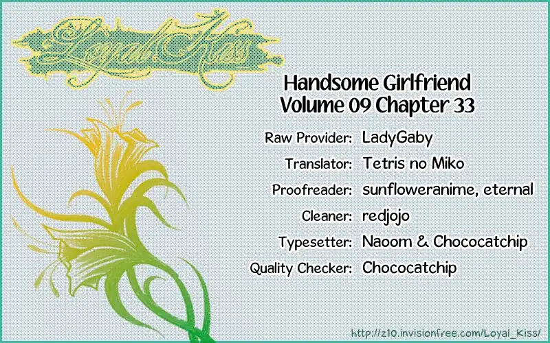 Handsome Girlfriend Chapter 33