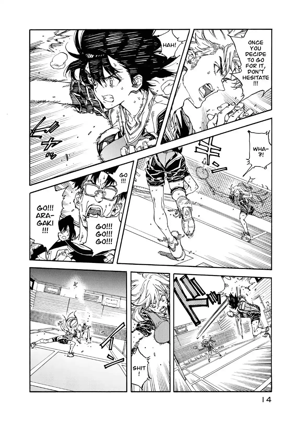 Hanebado! Chapter 61