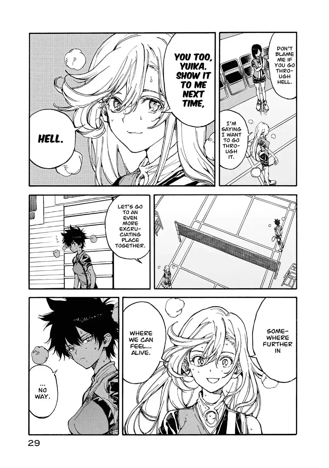 Hanebado! Chapter 61