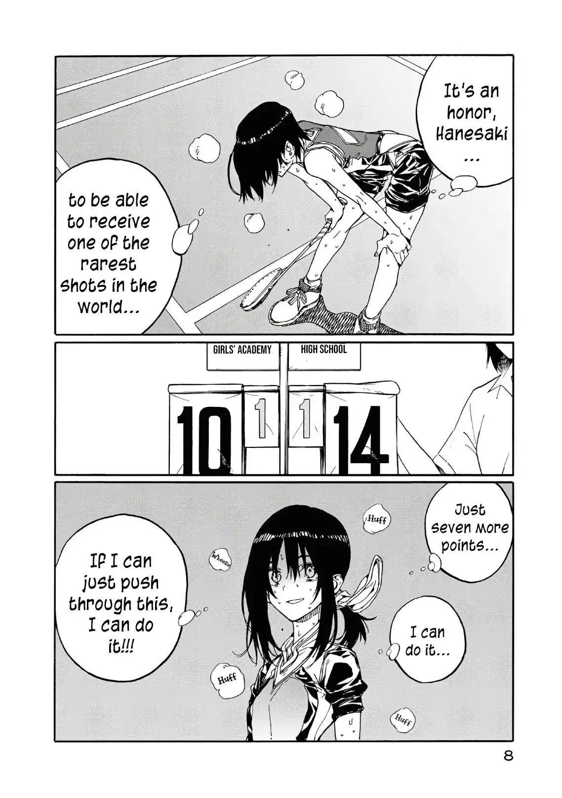 Hanebado! Chapter 70