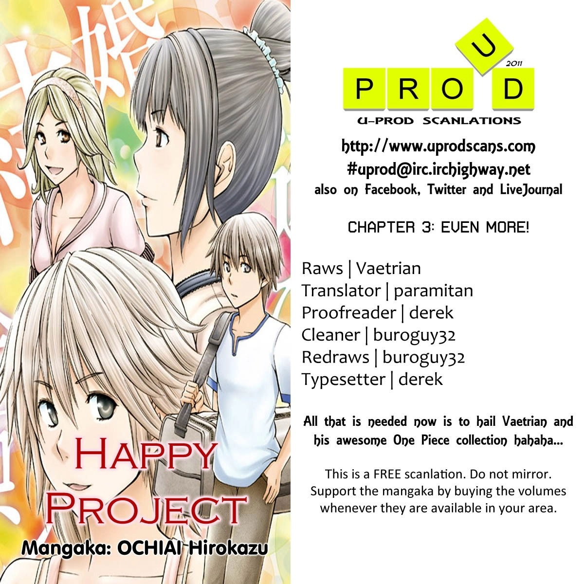 Happy Project Chapter 3