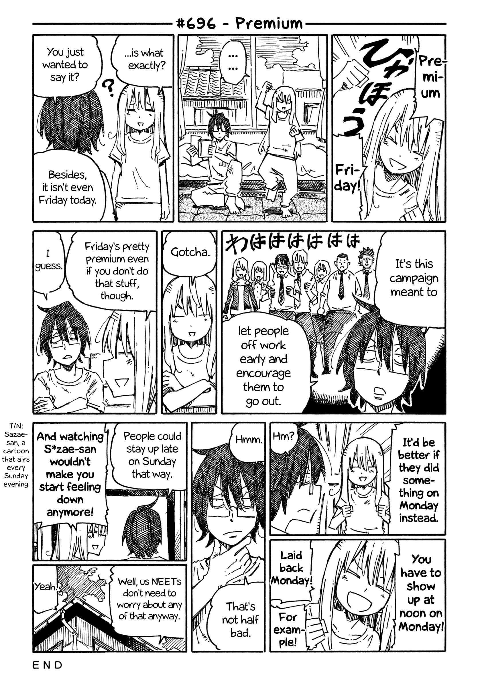 Hatarakanai Futari (The Jobless Siblings) Chapter 696