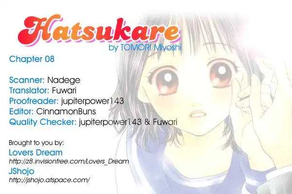 Hatsukare Chapter 8