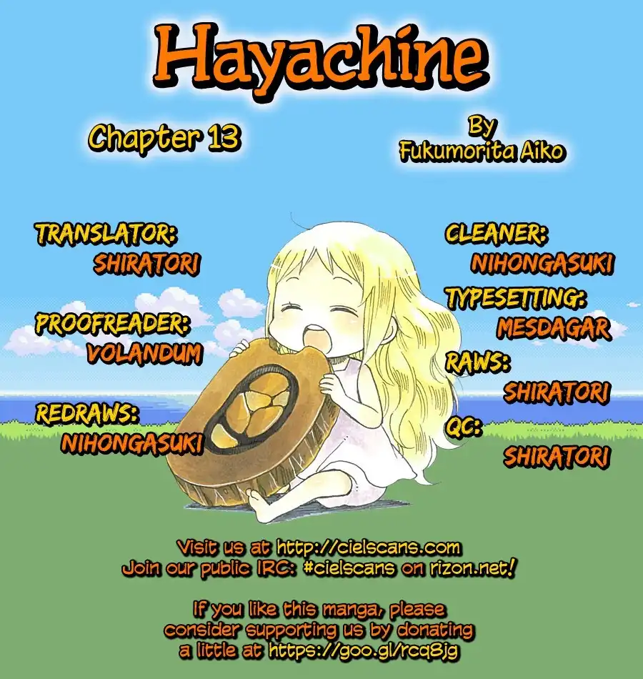 Hayachine! Chapter 13