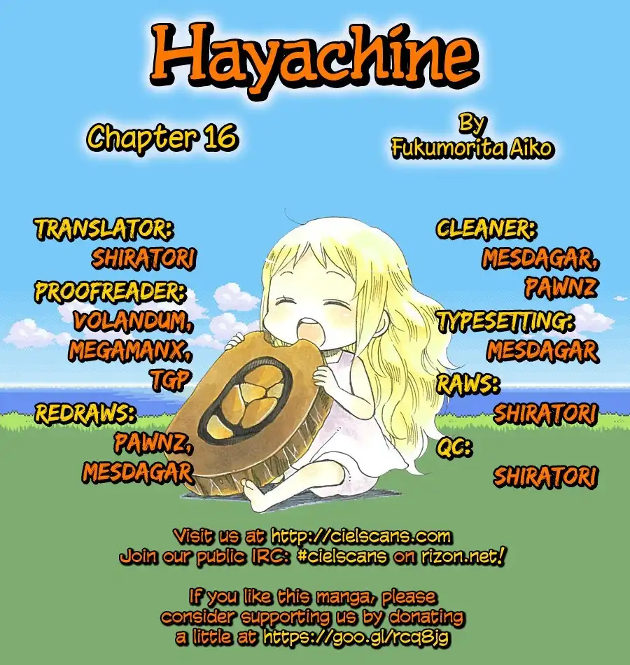 Hayachine! Chapter 16