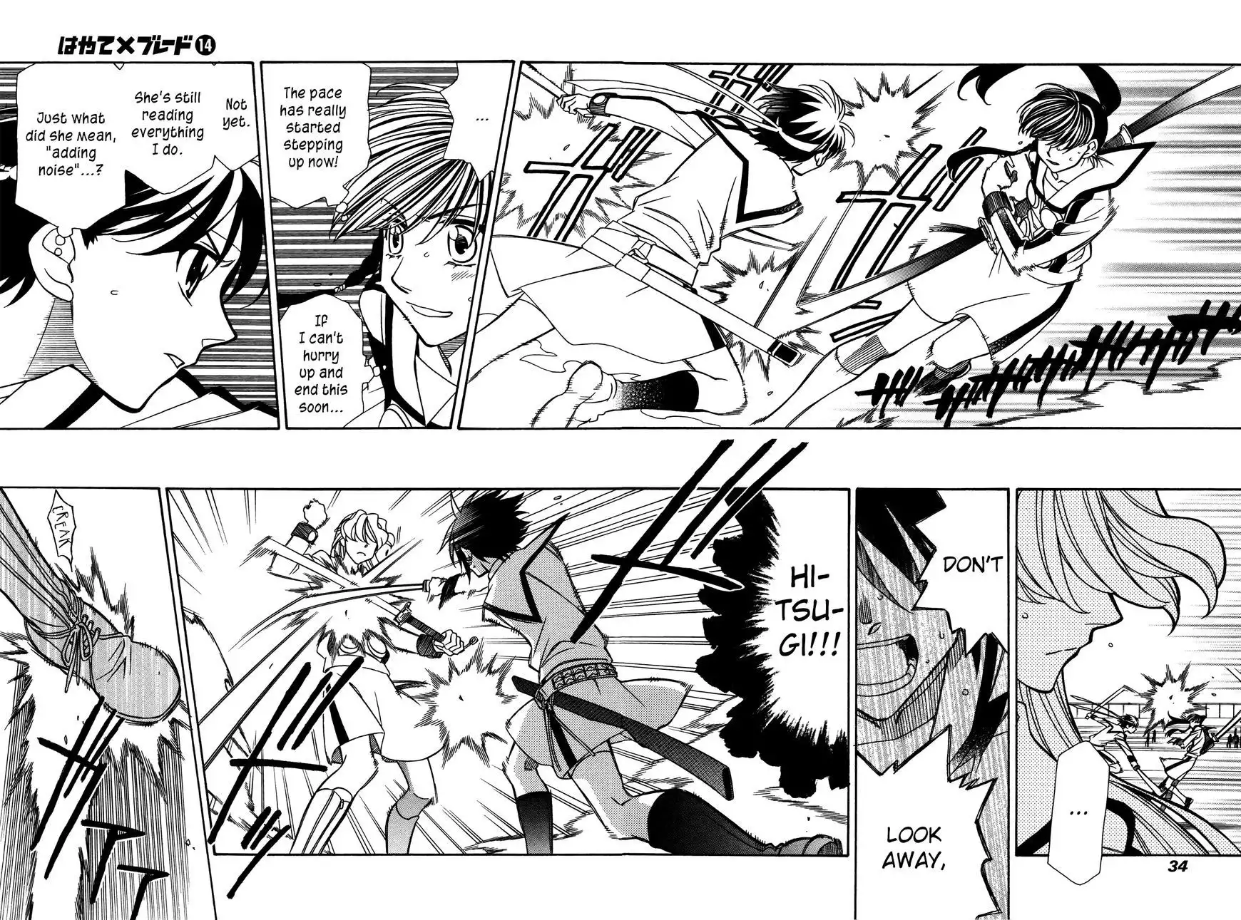 Hayate×Blade Chapter 78