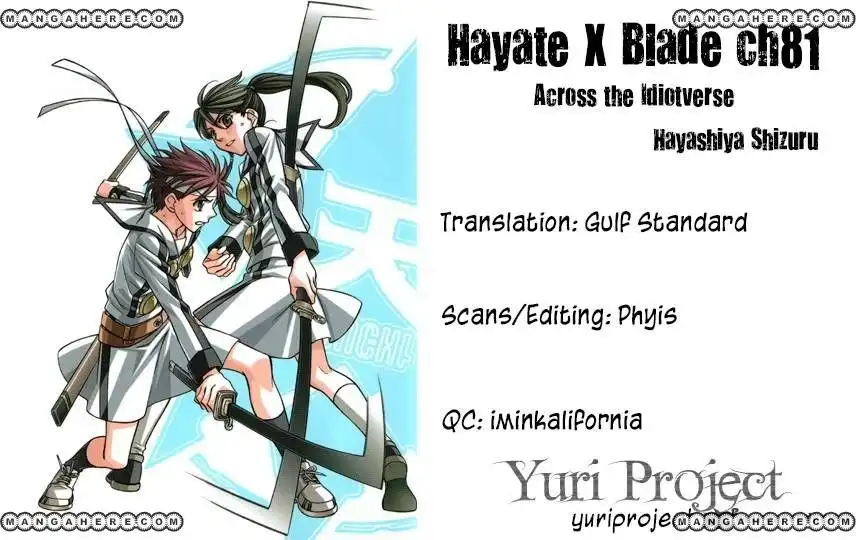 Hayate×Blade Chapter 81