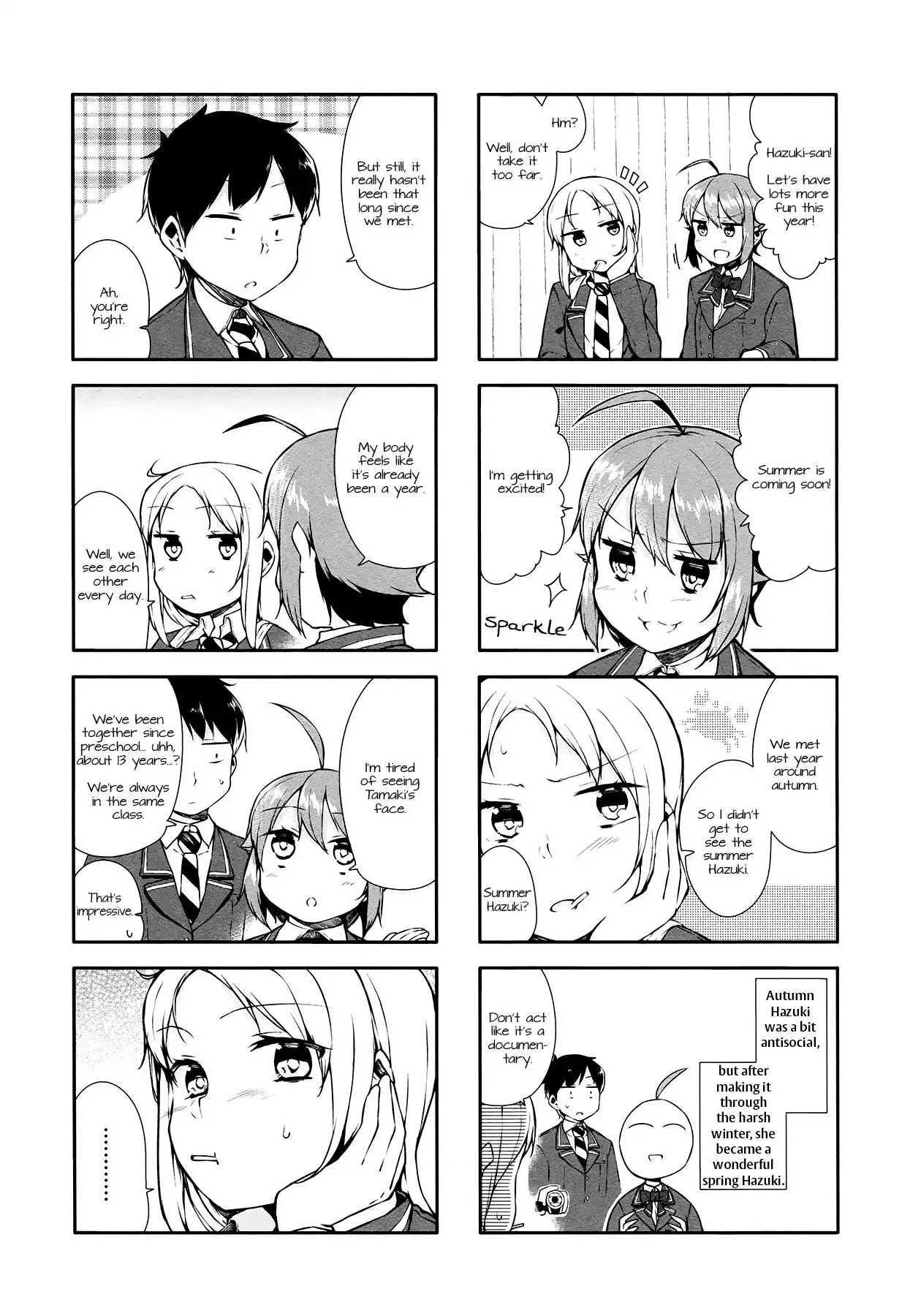 Hazuki Kanon wa Amakunai. Chapter 14