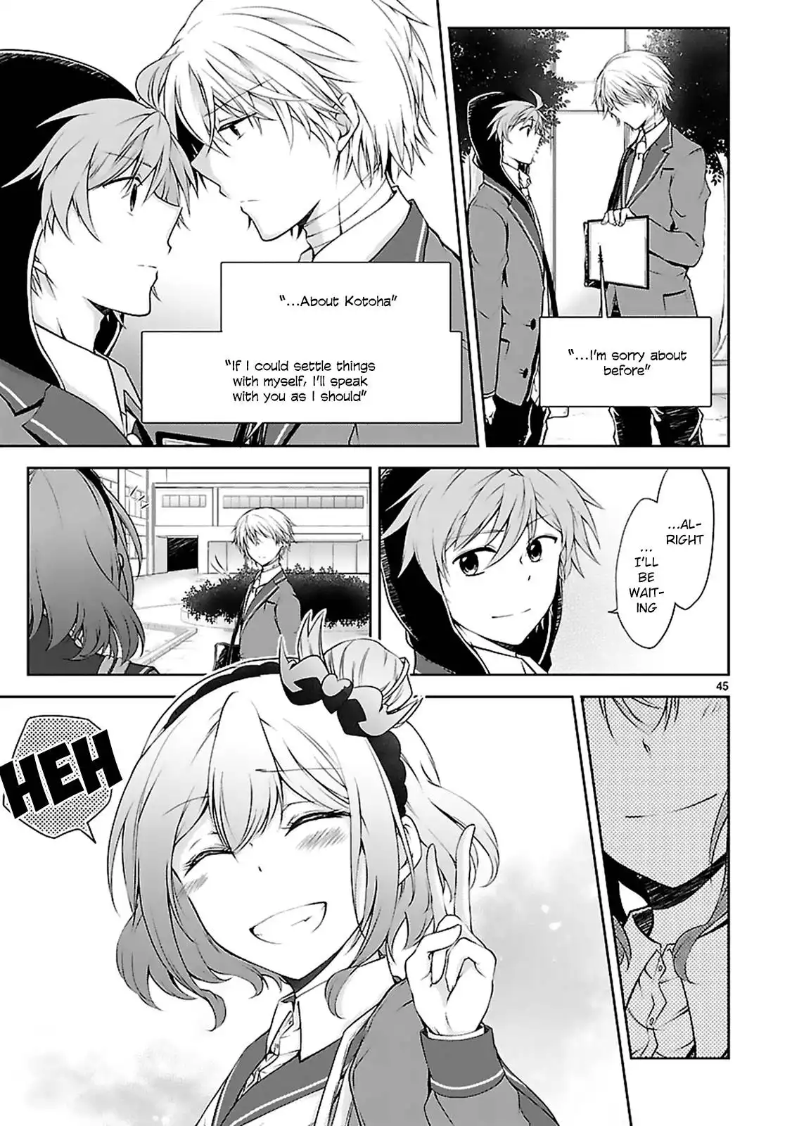 Hensokukei Quadrangle Chapter 7