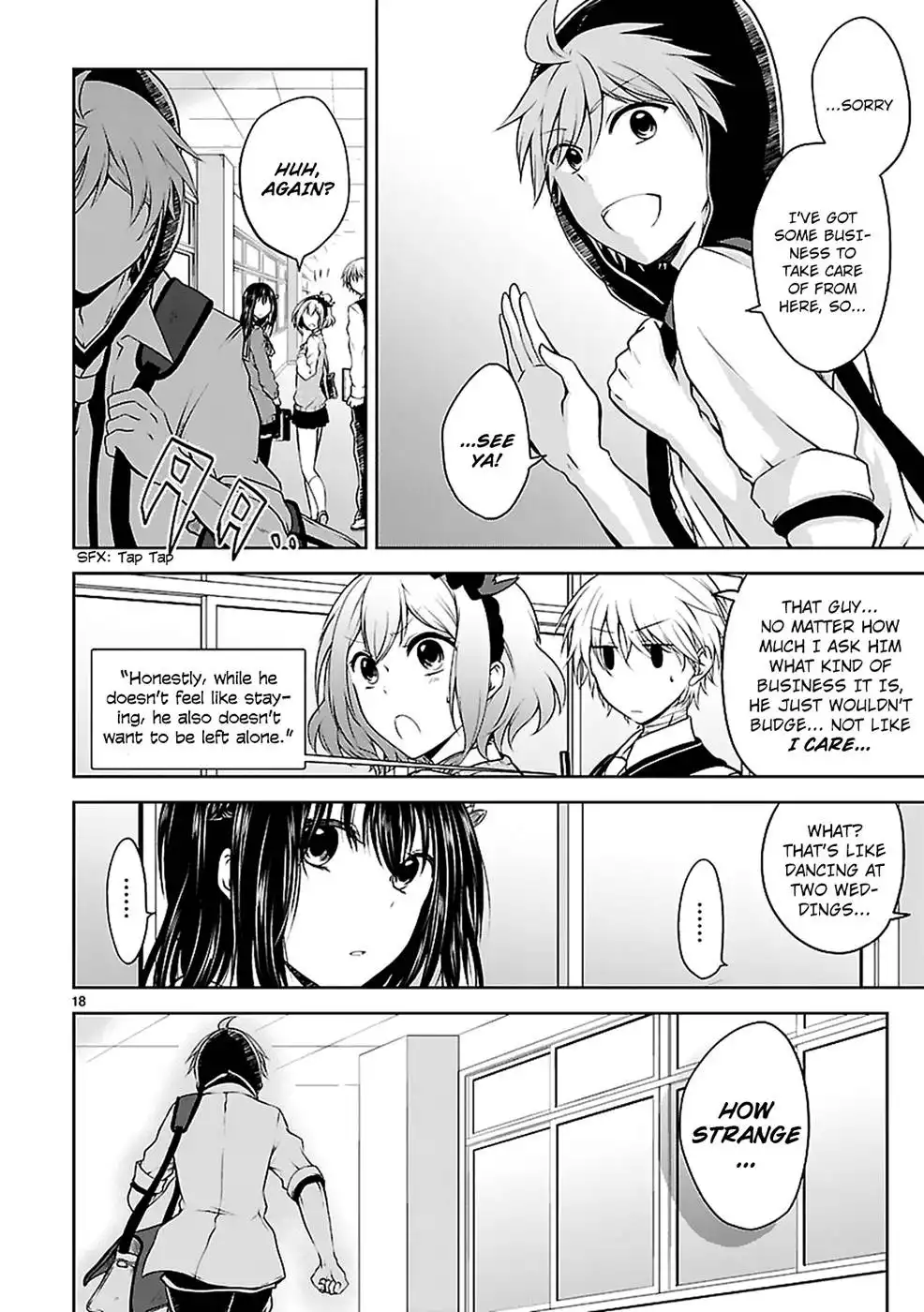 Hensokukei Quadrangle Chapter 8