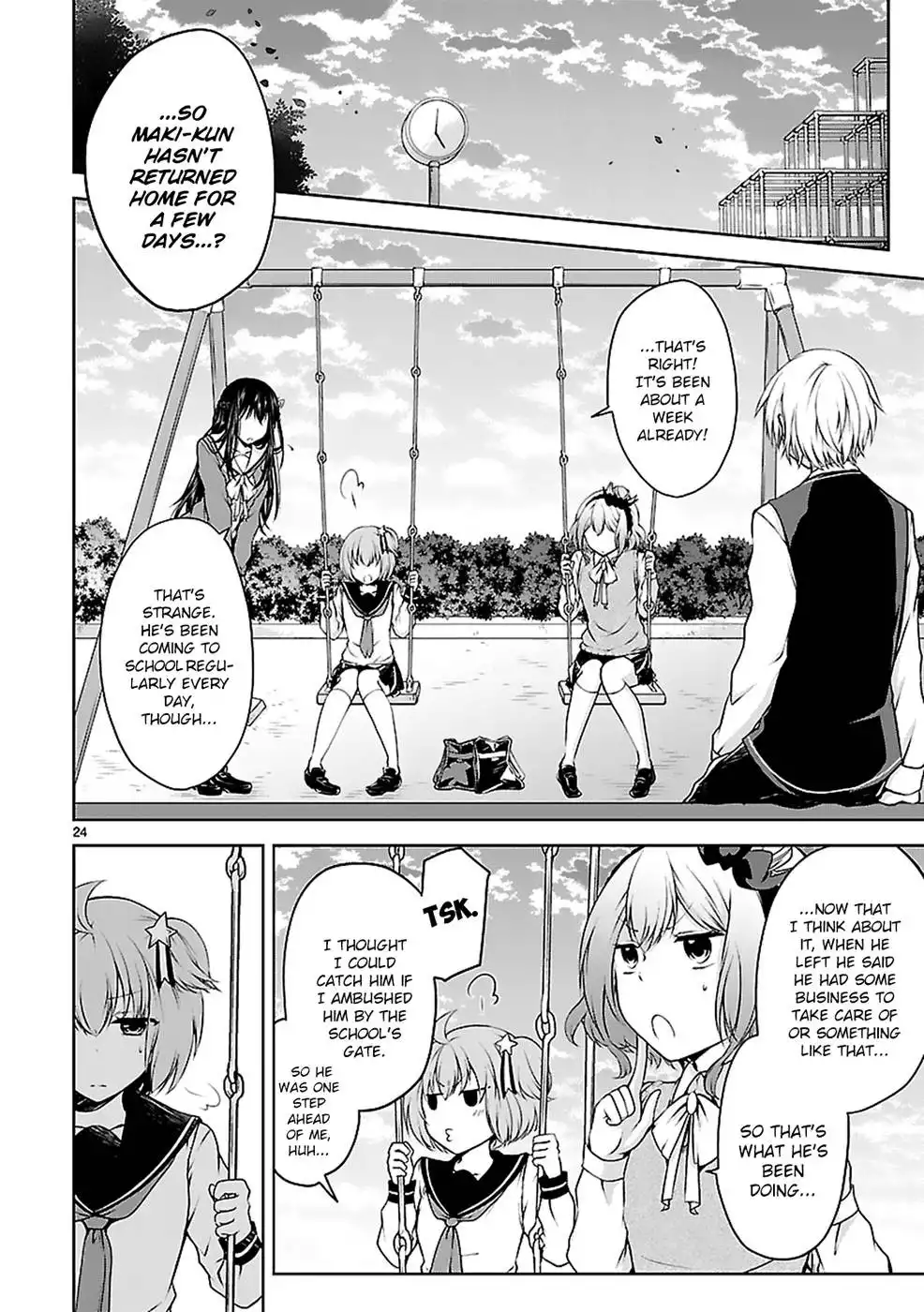 Hensokukei Quadrangle Chapter 8