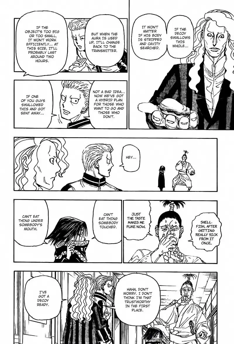 Hunter x Hunter Chapter 398