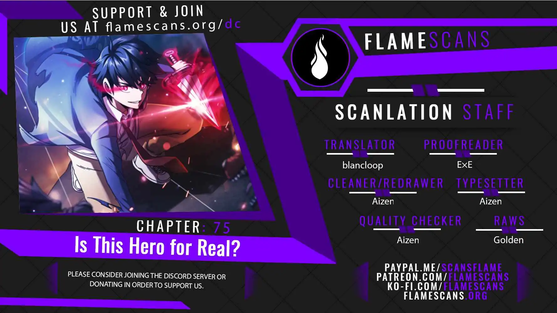 Is This Hero for Real? Chapter 75