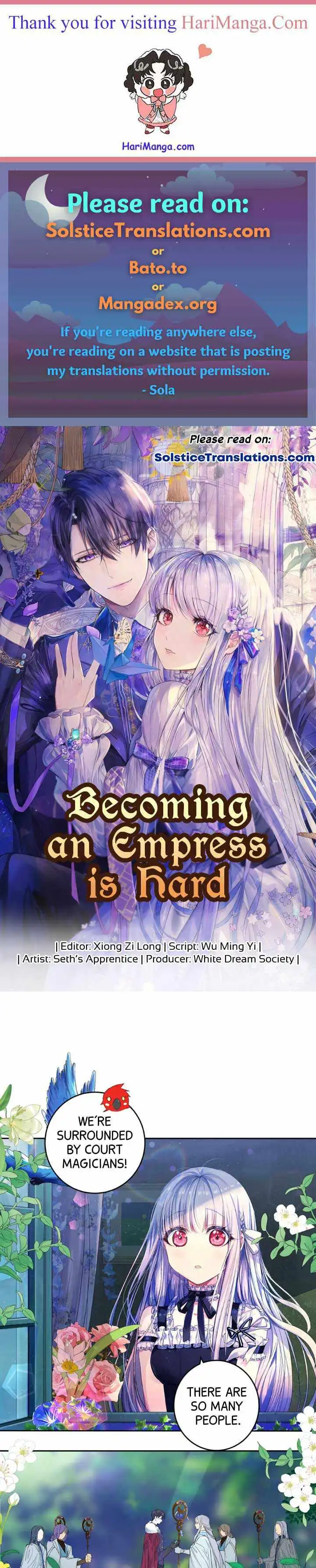 It's Not Fun Being the Empress of the Empire Chapter 4