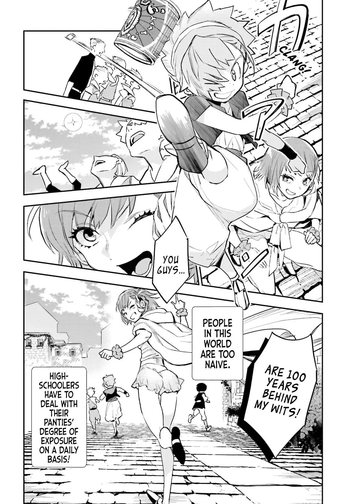 JK Haru wa Isekai de Shoufu ni natta Chapter 10