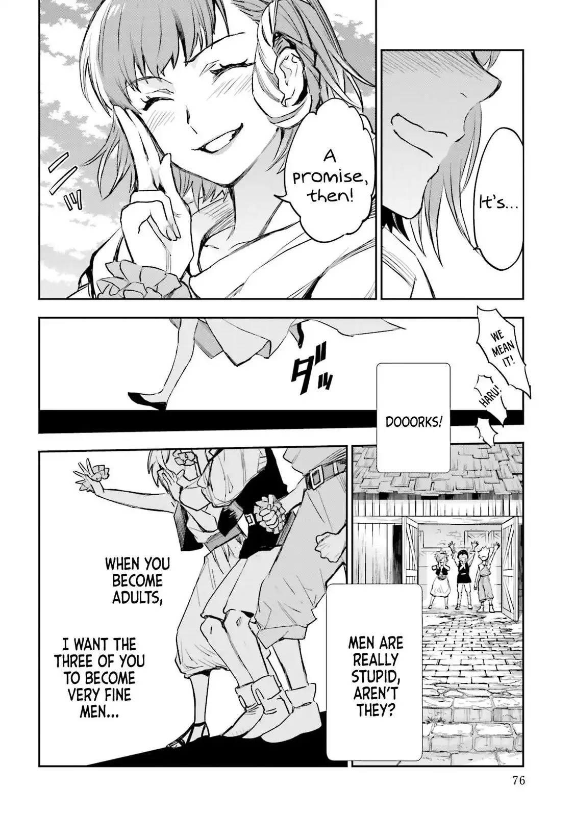 JK Haru wa Isekai de Shoufu ni natta Chapter 11