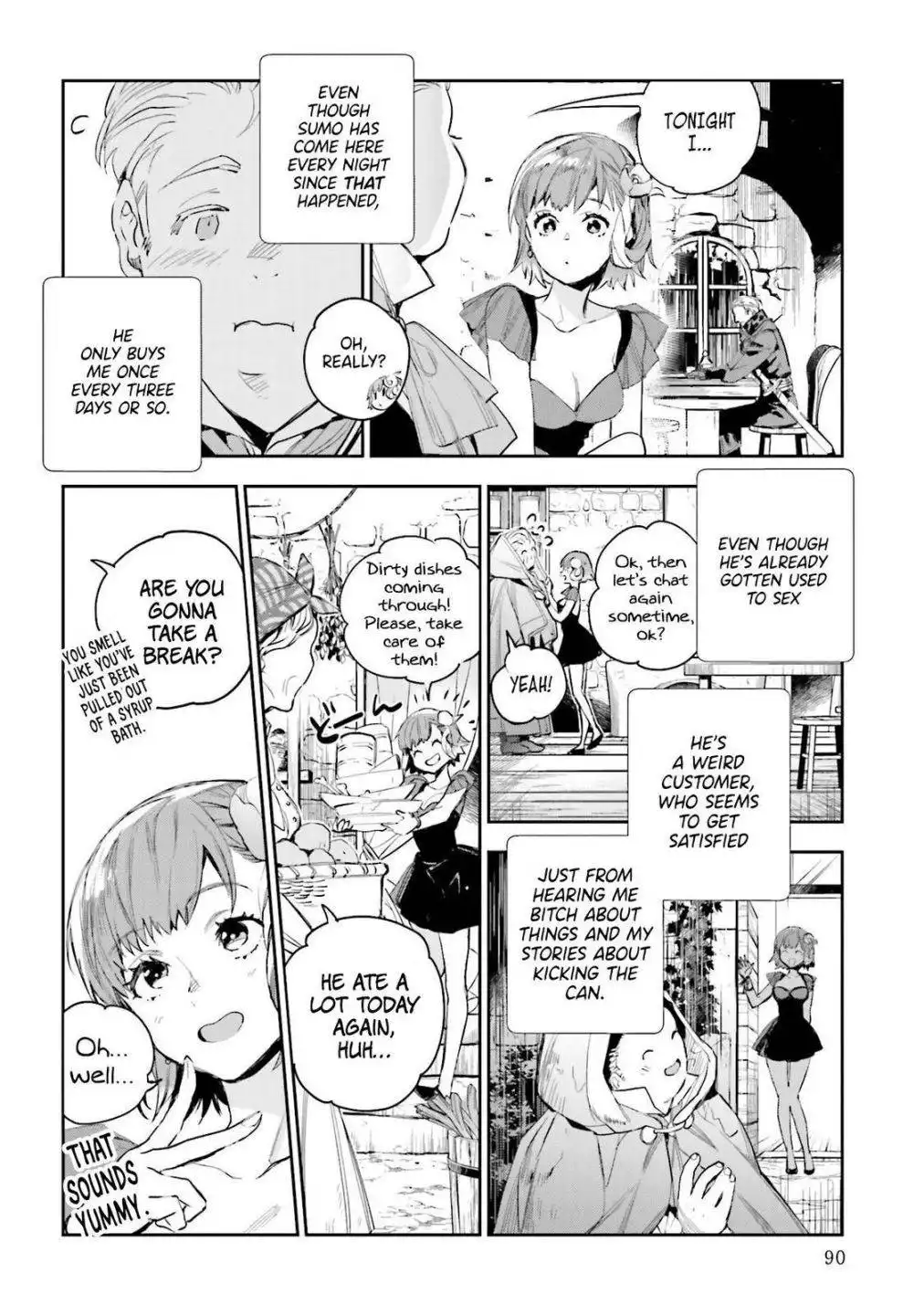 JK Haru wa Isekai de Shoufu ni natta Chapter 12