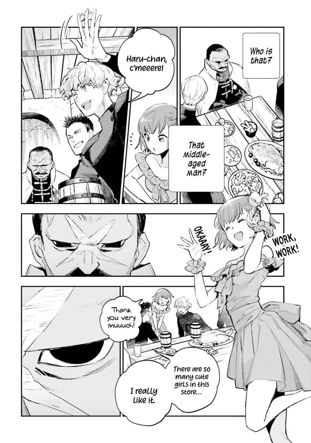 JK Haru wa Isekai de Shoufu ni natta Chapter 14