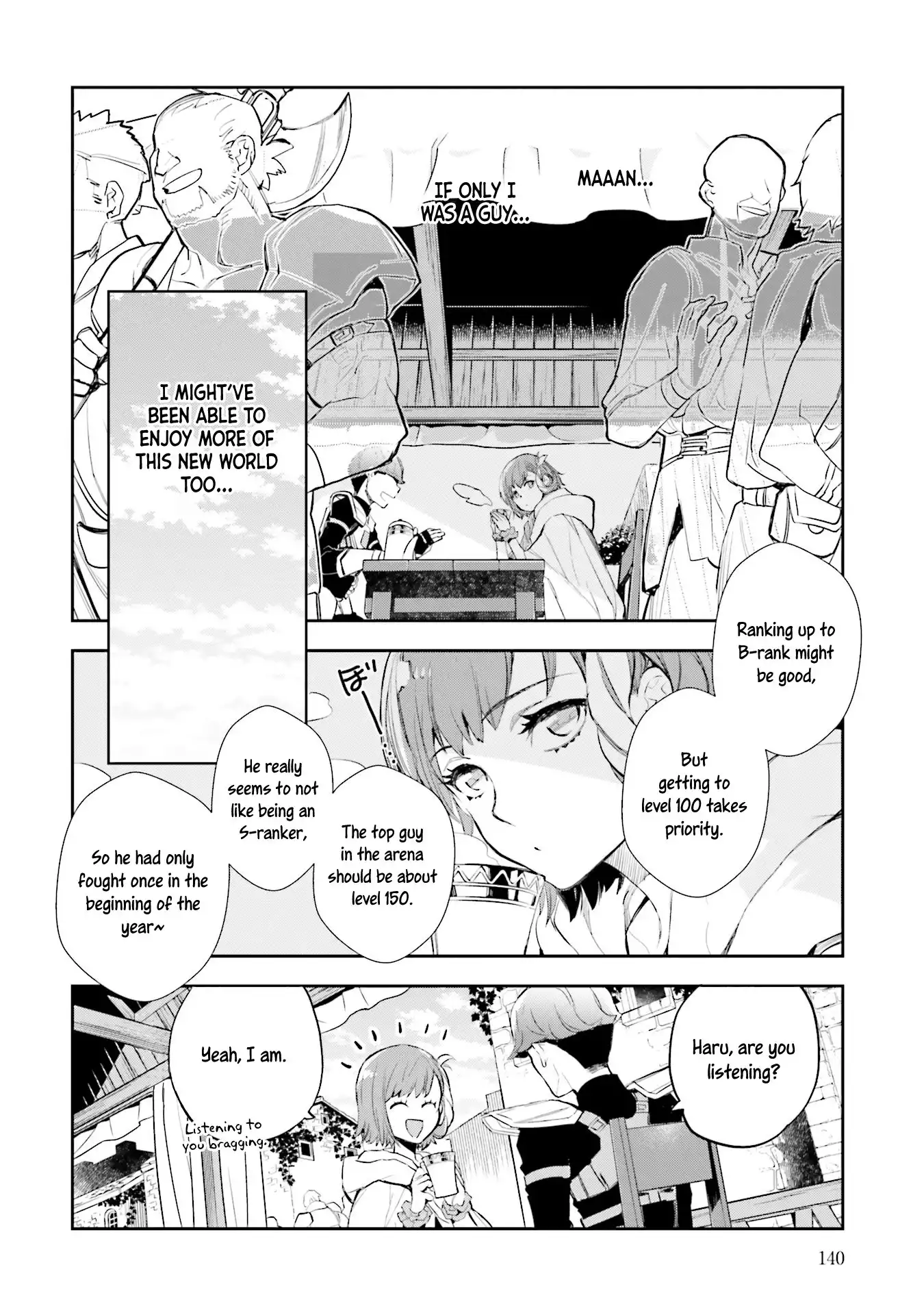 JK Haru wa Isekai de Shoufu ni natta Chapter 4