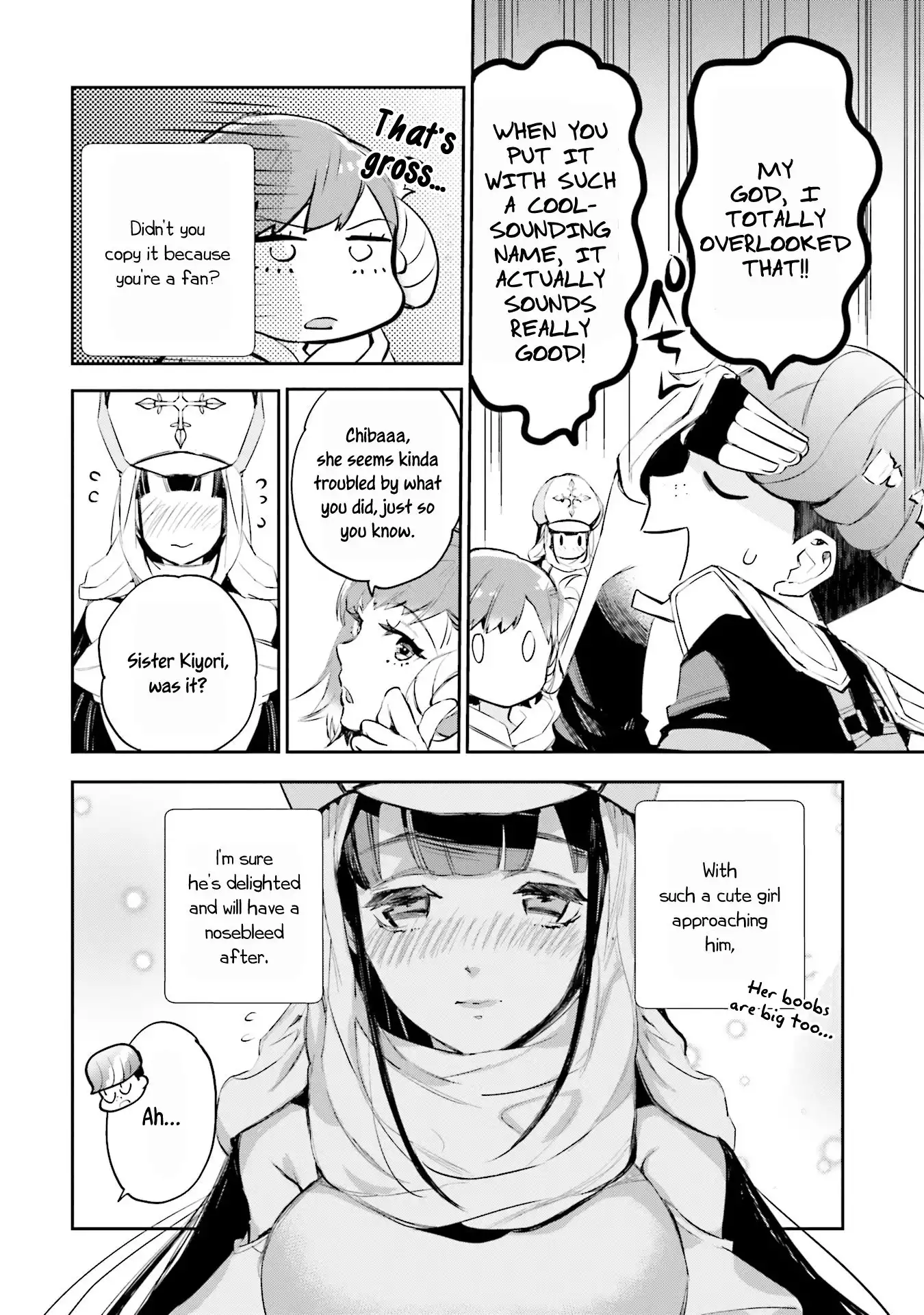 JK Haru wa Isekai de Shoufu ni natta Chapter 4