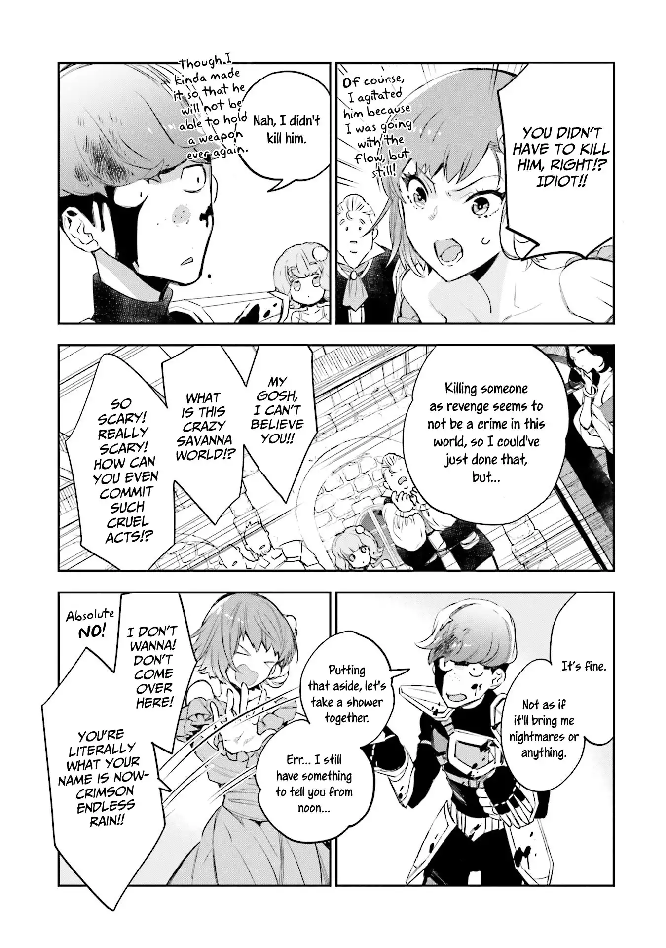 JK Haru wa Isekai de Shoufu ni natta Chapter 4