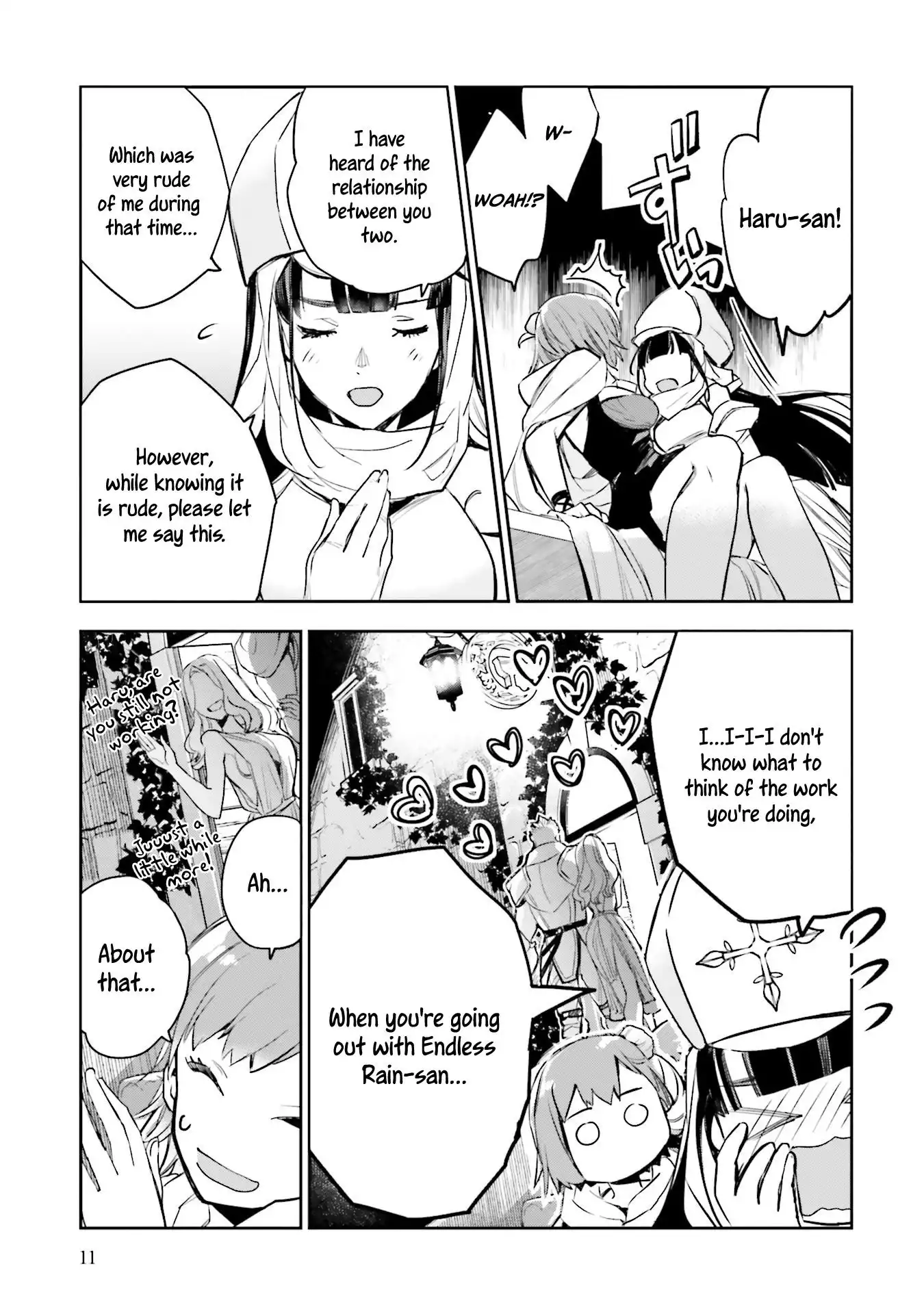 JK Haru wa Isekai de Shoufu ni natta Chapter 5