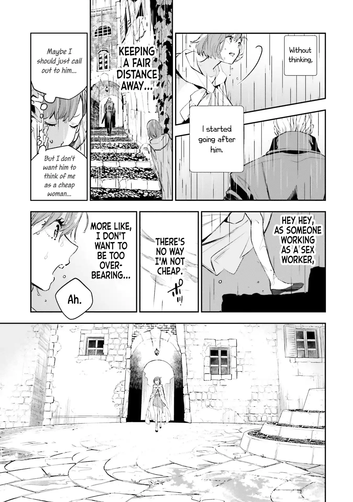 JK Haru wa Isekai de Shoufu ni natta Chapter 8