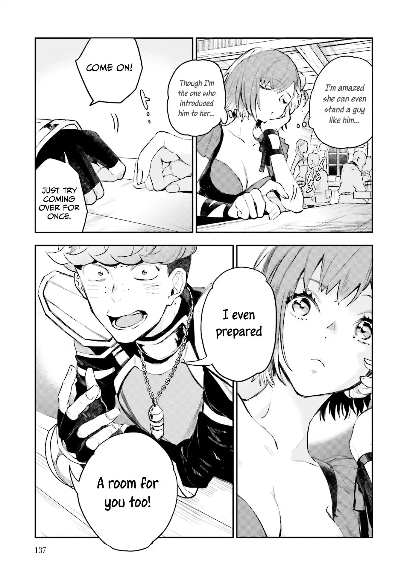 JK Haru wa Isekai de Shoufu ni natta Chapter 8