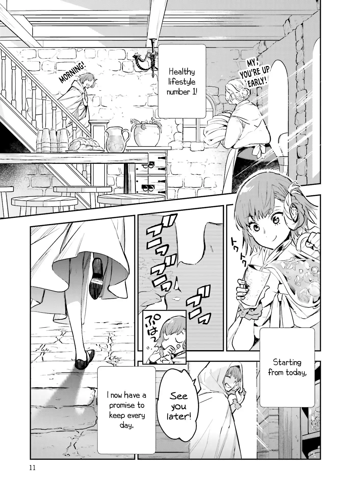 JK Haru wa Isekai de Shoufu ni natta Chapter 9