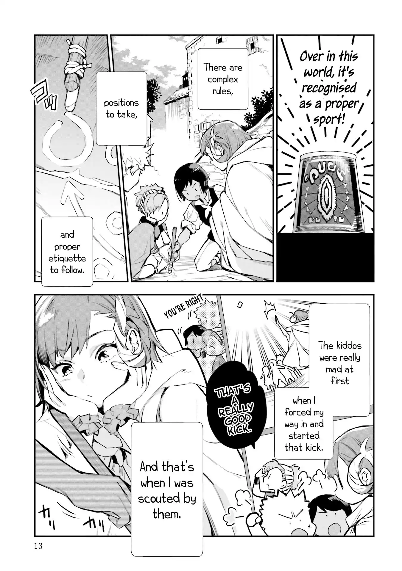 JK Haru wa Isekai de Shoufu ni natta Chapter 9