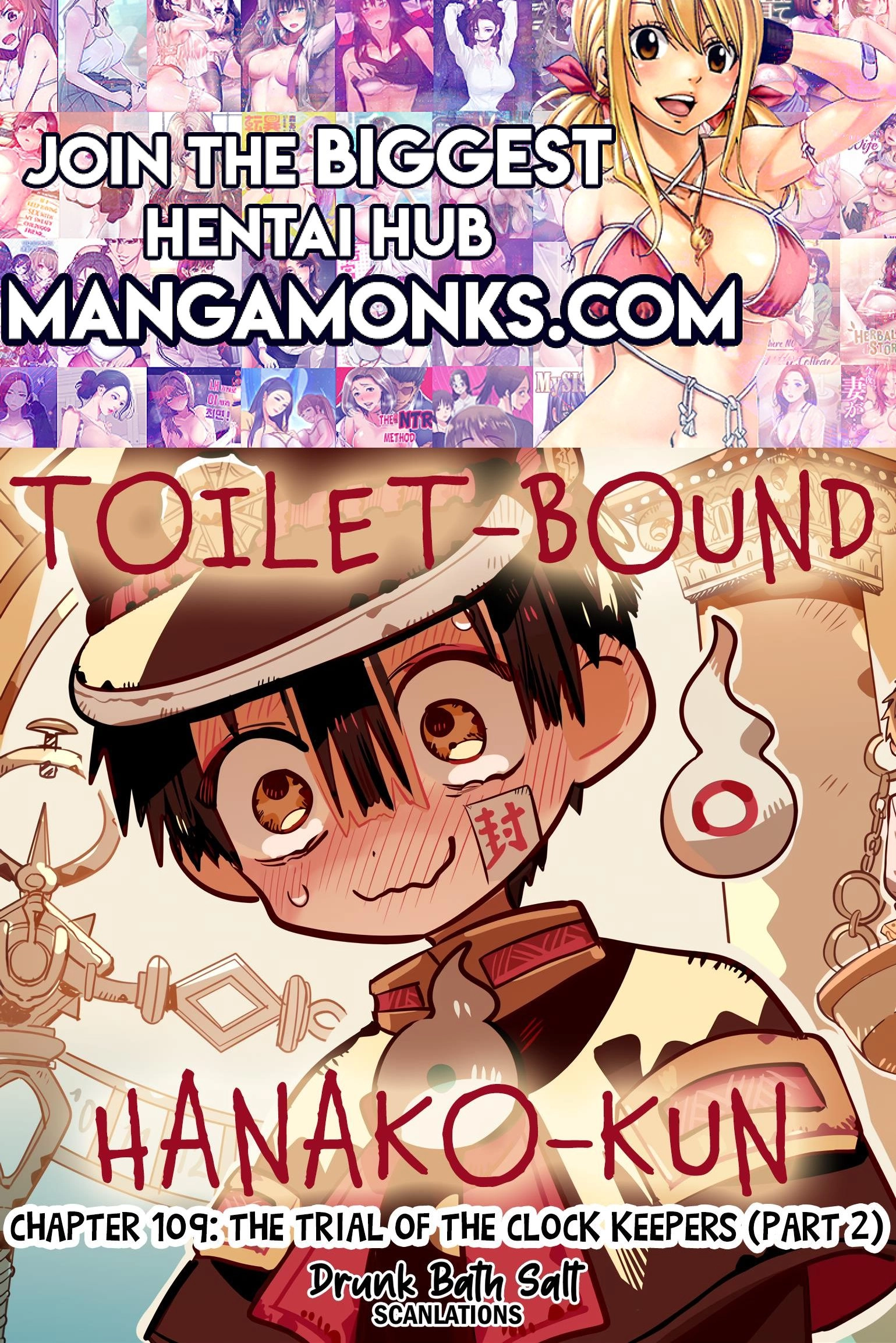 Drunk Bath Salt Scans — After-School Hanako-kun Chapter 21