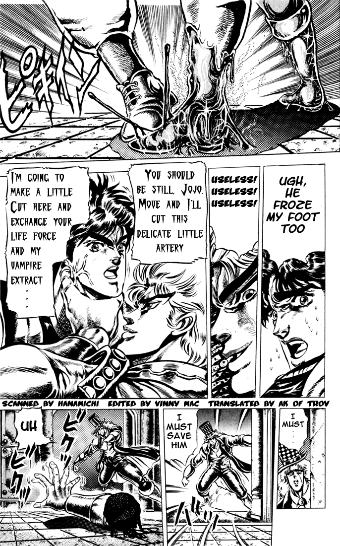 JoJo's Bizarre Adventure Part 1: Phantom Blood Chapter 40