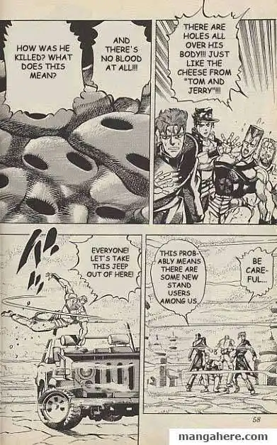 JoJo's Bizarre Adventure Part 3: Stardust Crusaders Chapter 38