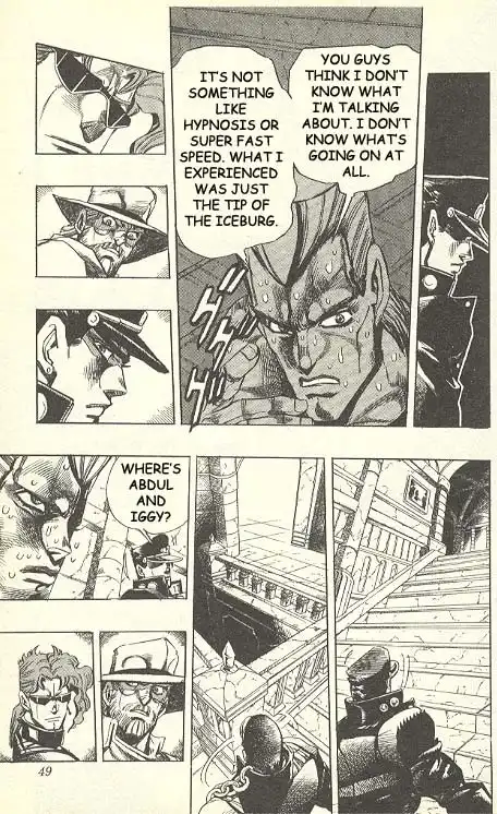 JoJos Bizarre Adventure Part 3: Stardust Crusaders Chapter 47