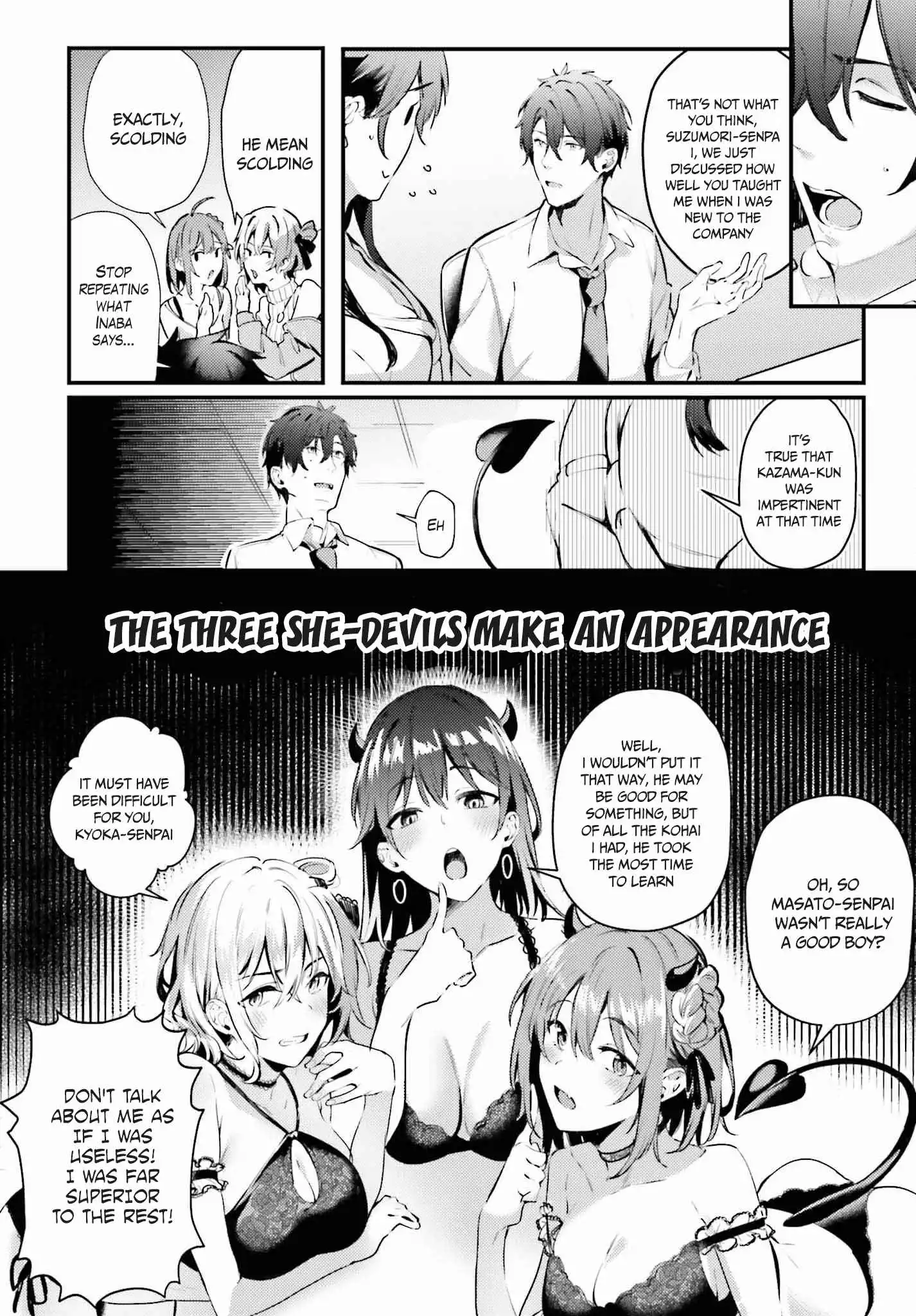 Kamatte Shinsotsu-chan ga Maikai Sasottekuru Chapter 3