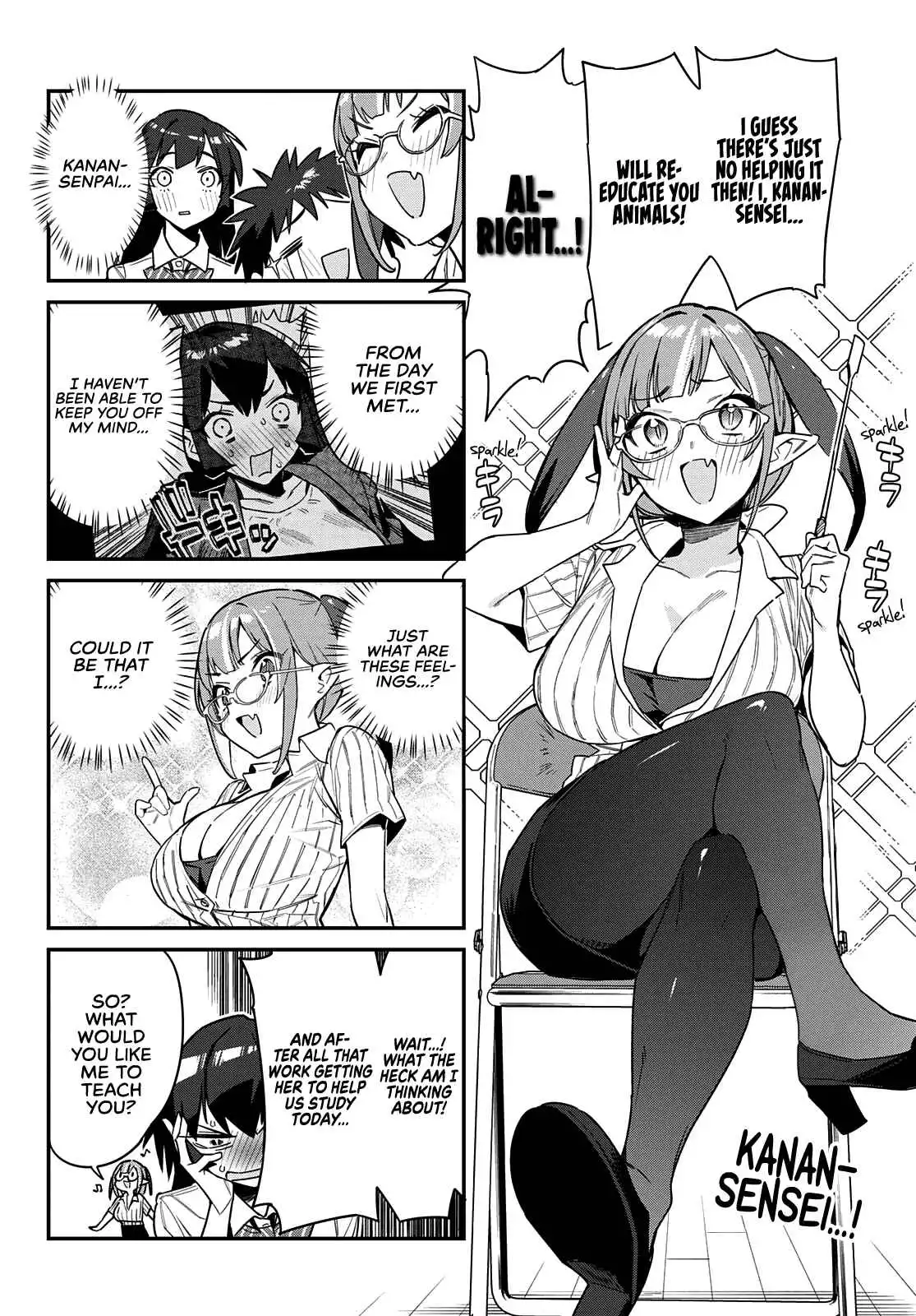 Kanan-sama wa Akumade Choroi Chapter 19