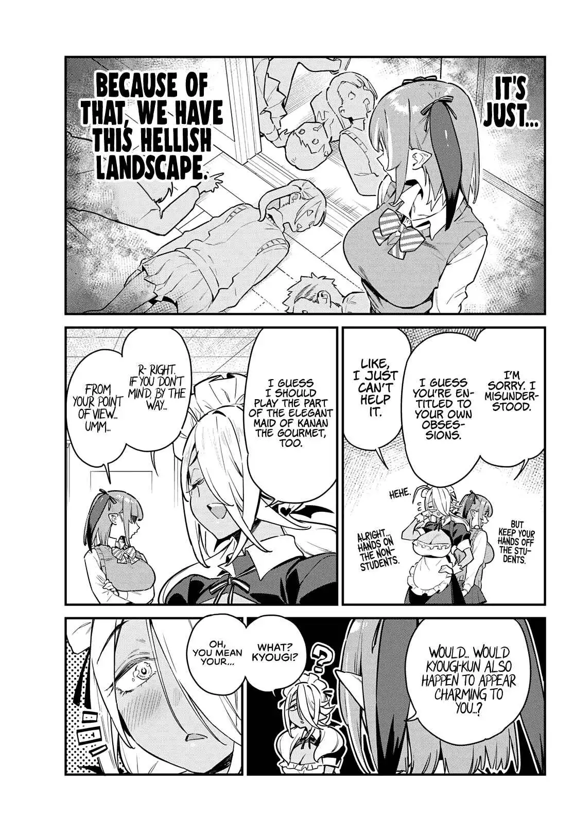 Kanan-sama wa Akumade Choroi Chapter 9