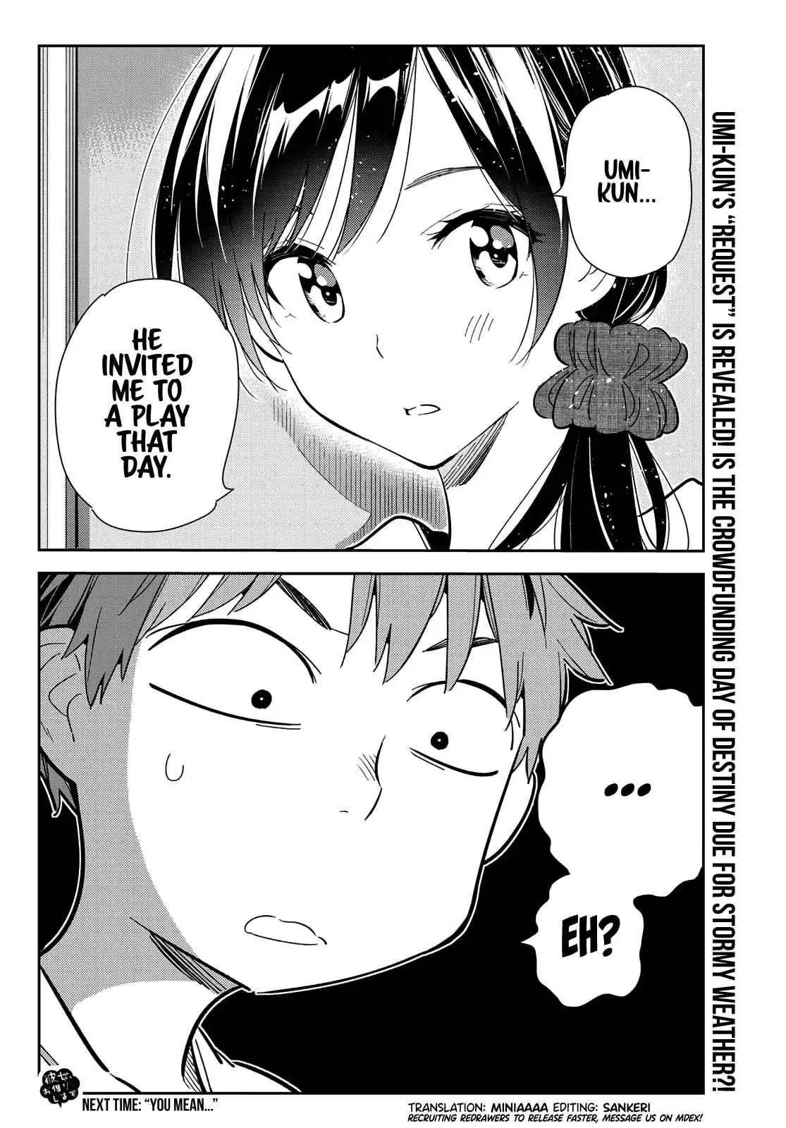 Kanojo, Okarishimasu Chapter 123