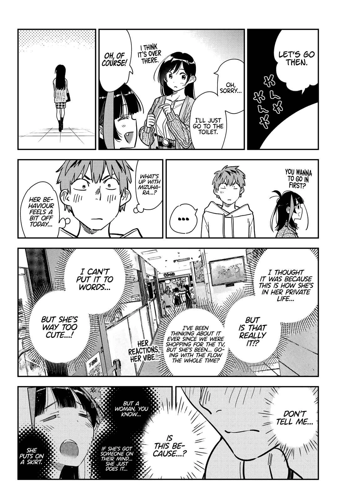 Kanojo, Okarishimasu Chapter 279