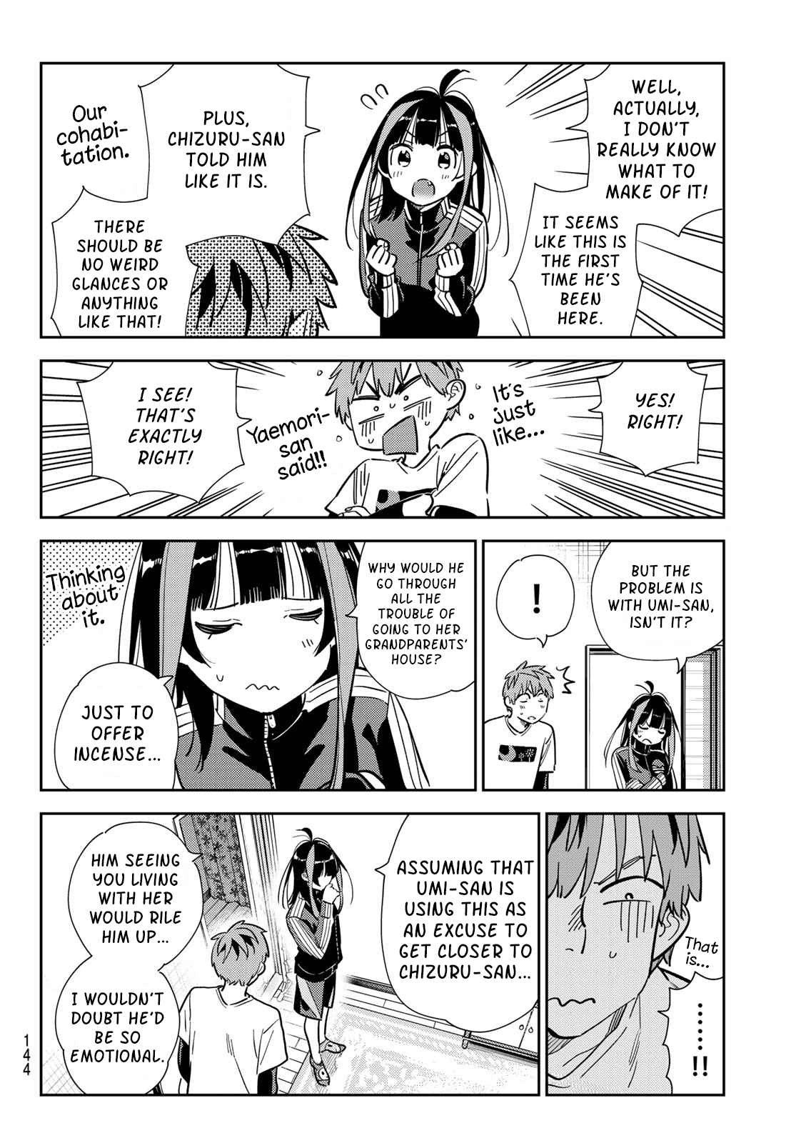 Kanojo, Okarishimasu Chapter 287