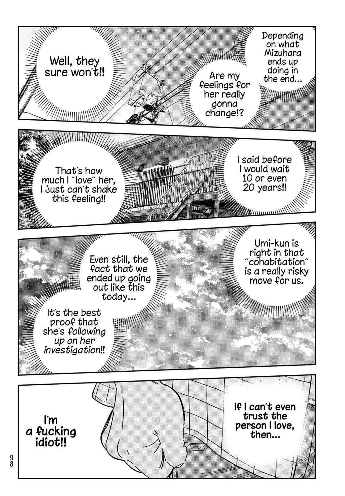 Kanojo, Okarishimasu Chapter 296