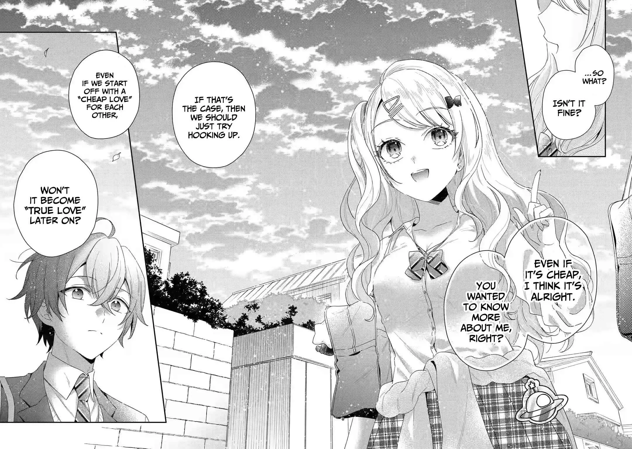 Keiken Zumi na Kimi to, Keiken Zero na Ore ga, Otsukiai Suru Hanashi Chapter 1.3