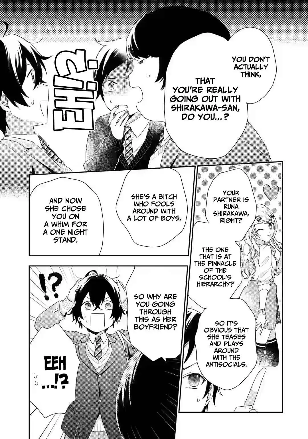 Keiken Zumi na Kimi to, Keiken Zero na Ore ga, Otsukiai Suru Hanashi Chapter 2.1