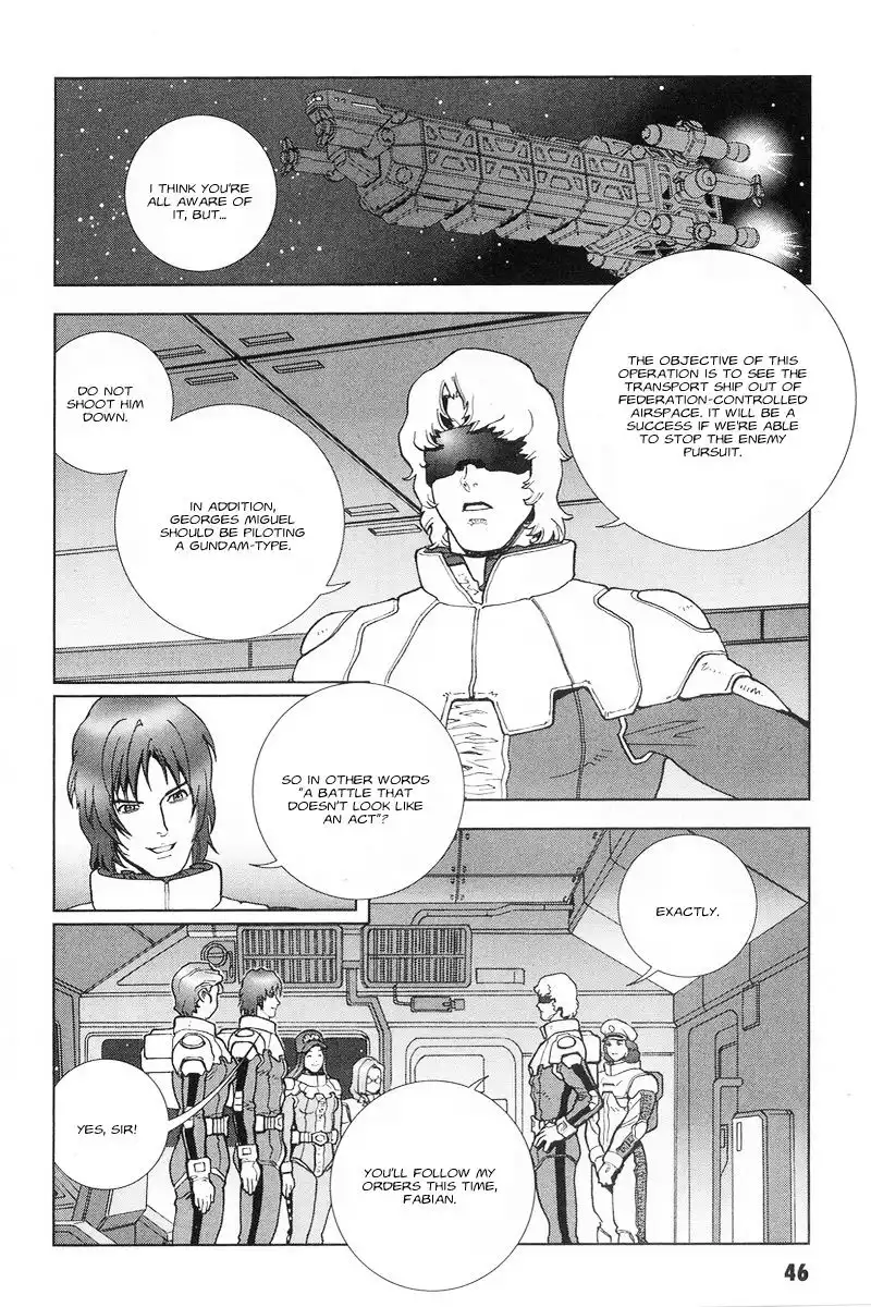 Kidou Senshi Gundam C.D.A. - Wakaki Suisei no Shouzou Chapter 46